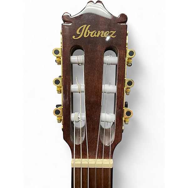 Used Ibanez GA35TCE-DVS dark violin burst Classical Acoustic Electric Guitar