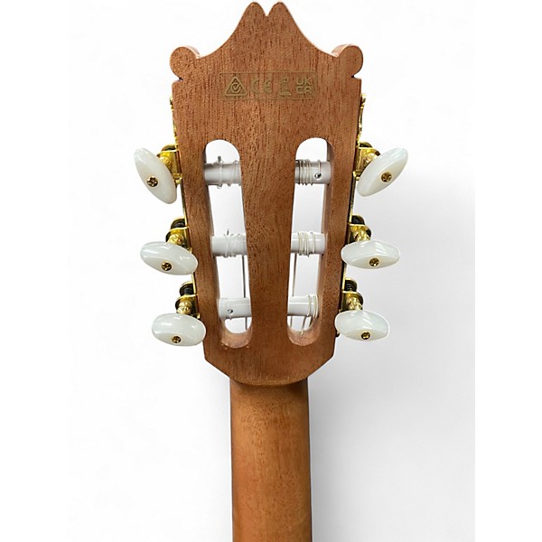 Used Ibanez GA34STCE Natural Classical Acoustic Electric Guitar