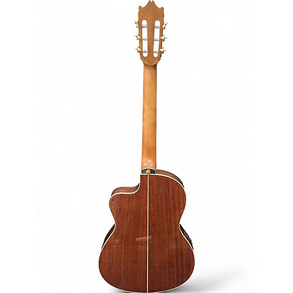 Used Ibanez GA34STCE Natural Classical Acoustic Electric Guitar