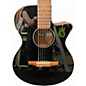 Used Ibanez AEG50N Black Classical Acoustic Electric Guitar