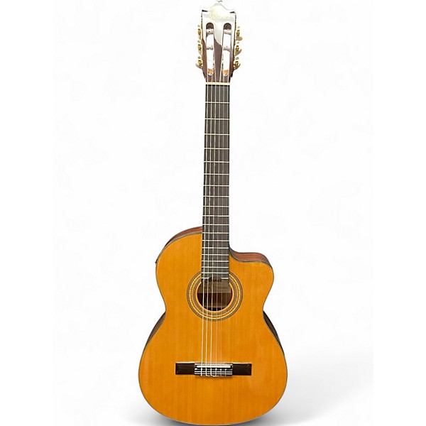 Used Ibanez GA6CE Natural Classical Acoustic Electric Guitar