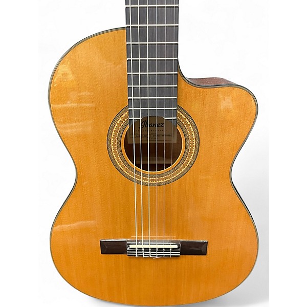 Used Ibanez GA6CE Natural Classical Acoustic Electric Guitar