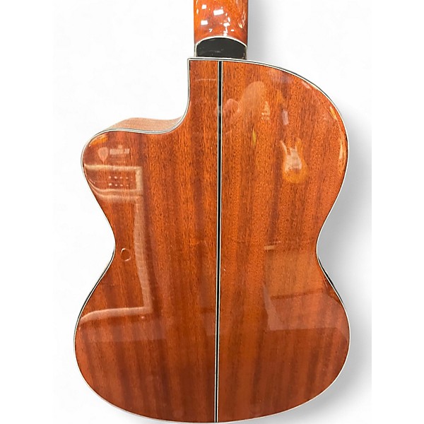 Used Ibanez GA6CE Natural Classical Acoustic Electric Guitar