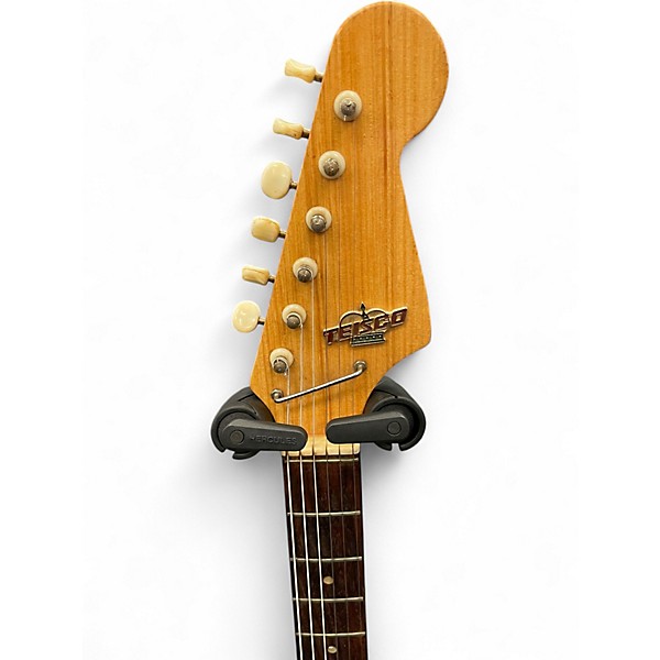 Vintage 1960s Teisco ET-200 Sunburst Solid Body Electric Guitar