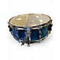 Used Ludwig 5 Piece Accent blue Drum Kit