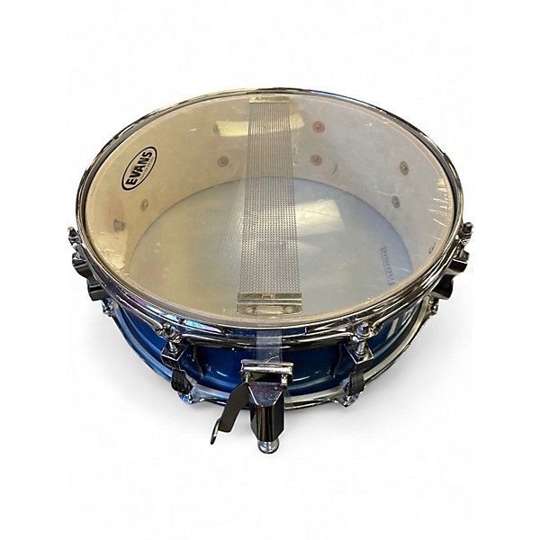 Used Ludwig 5 Piece Accent blue Drum Kit