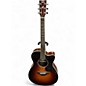 Used Yamaha FSX800C 2 Color Sunburst Acoustic Electric Guitar thumbnail