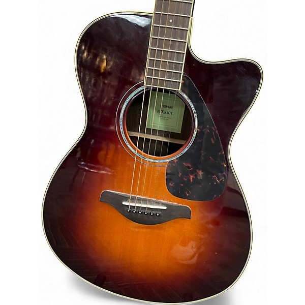 Used Yamaha FSX800C 2 Color Sunburst Acoustic Electric Guitar