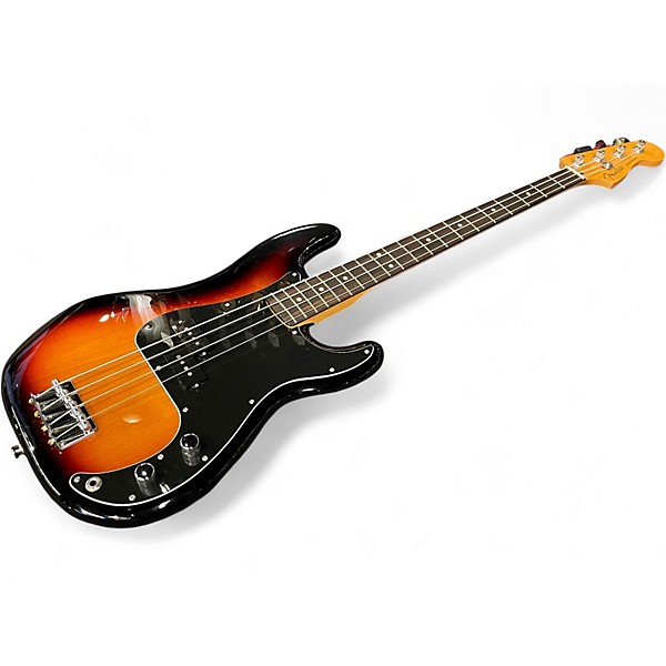 Used 2025 Fender Player II Precision 3 Tone Sunburst Electric Bass Guitar