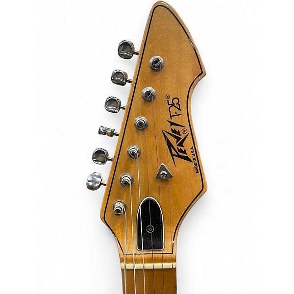 Vintage 1980s Peavey T25 Natural Solid Body Electric Guitar