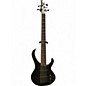 Used 2007 Ibanez BTB575FM Trans Black Electric Bass Guitar thumbnail