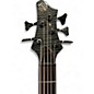 Used 2007 Ibanez BTB575FM Trans Black Electric Bass Guitar