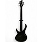 Used 2007 Ibanez BTB575FM Trans Black Electric Bass Guitar