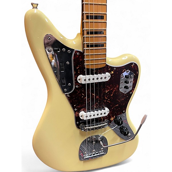 Used Fender Vintera II Jaguar Buttercream Solid Body Electric Guitar
