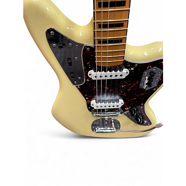 Used Fender Vintera II Jaguar Buttercream Solid Body Electric Guitar