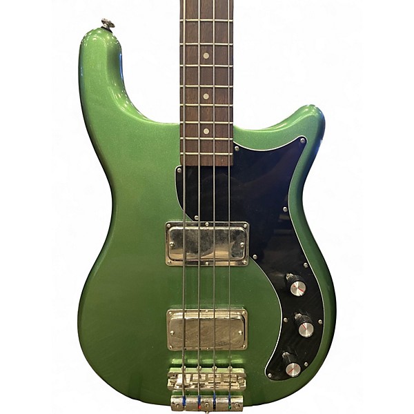 Used Epiphone Embassy Wanderlust Green Metallic Electric Bass Guitar