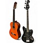 Used Squier Vintage Modified Jaguar Bass Special Black Electric Bass Guitar thumbnail