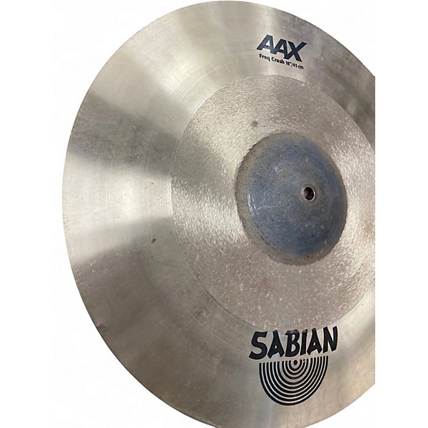Used SABIAN 18in AAX Frequency Crash Cymbal