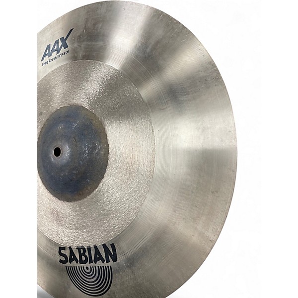 Used SABIAN 18in AAX Frequency Crash Cymbal