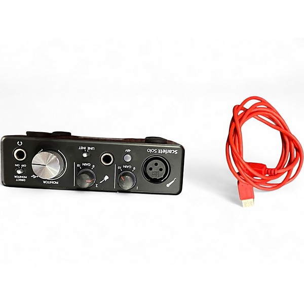 Used Focusrite Scarlett Solo Gen 2 Audio Interface