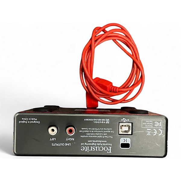 Used Focusrite Scarlett Solo Gen 2 Audio Interface