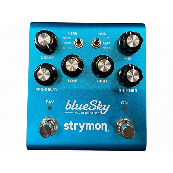 Used Strymon Bluesky Reverb Effect Pedal