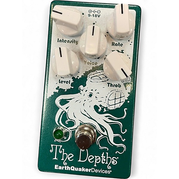 Used EarthQuaker Devices The Depths Optical Vibe Machine Effect Pedal