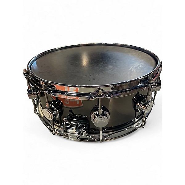 Used DW 14X5.5 Collector's Series Black Nickel Over Brass Metal BLACK NICKLE Drum