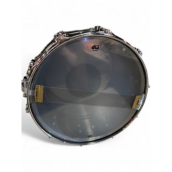 Used DW 14X5.5 Collector's Series Black Nickel Over Brass Metal BLACK NICKLE Drum