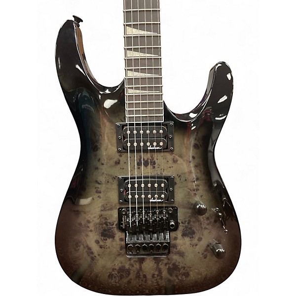 Used Jackson JS SERIES JS32 DKAP Trans Black Solid Body Electric Guitar