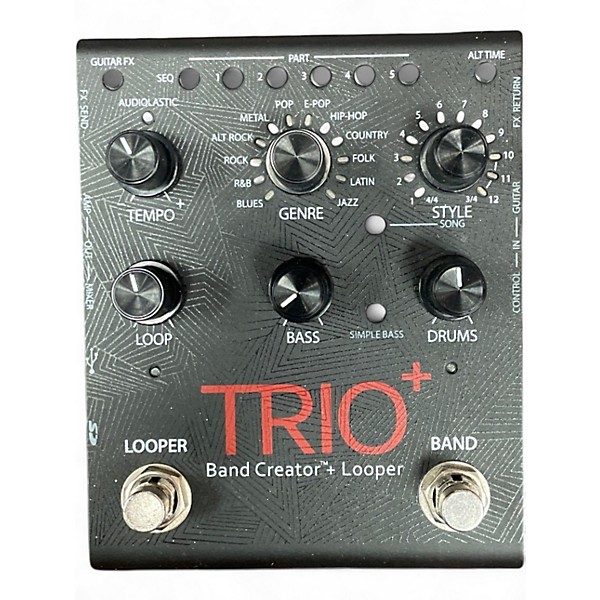 Used DigiTech Trio+ Band Creator Plus Looper Pedal