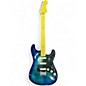 Used Fender LIMITED EDITION PLAYER II STRATOCASTER HSS PLUS TOP Blue Burst Solid Body Electric Guitar thumbnail