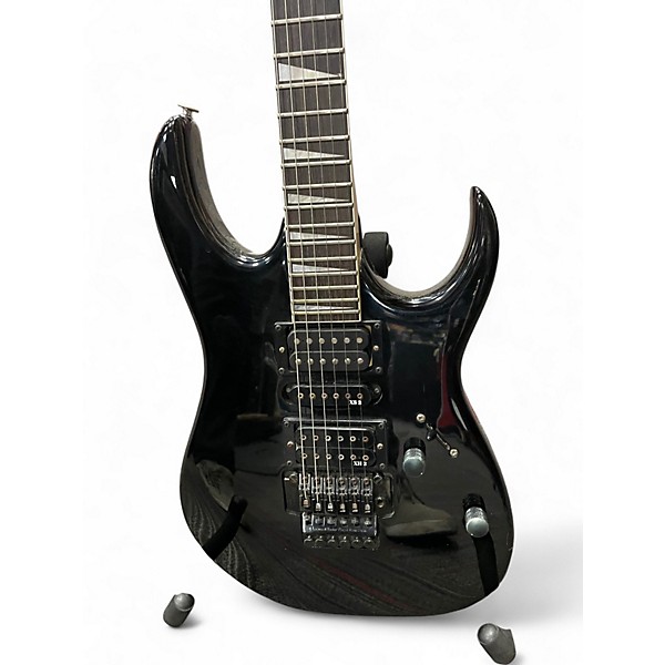 Used Ibanez ex370 Black Solid Body Electric Guitar