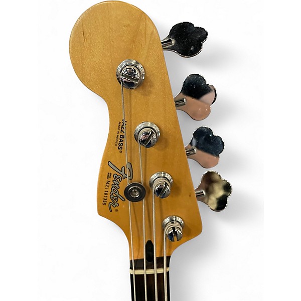 Used Fender Standard Jazz Bass Black Electric Bass Guitar