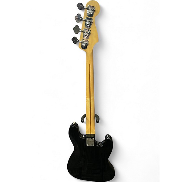 Used Fender Standard Jazz Bass Black Electric Bass Guitar