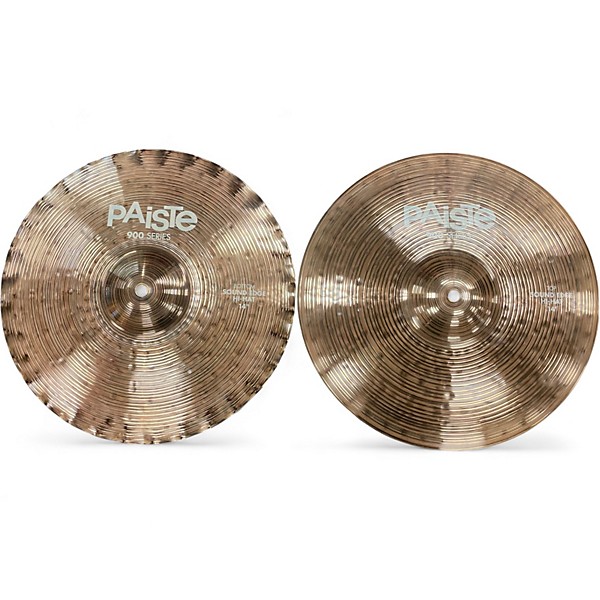 Used Paiste 14in 900 Series Sound Edge Pair Cymbal