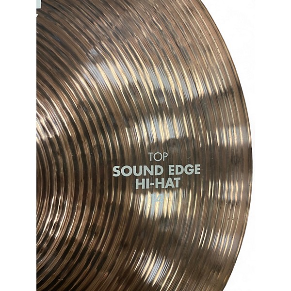 Used Paiste 14in 900 Series Sound Edge Pair Cymbal
