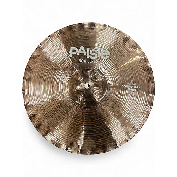 Used Paiste 14in 900 Series Sound Edge Pair Cymbal