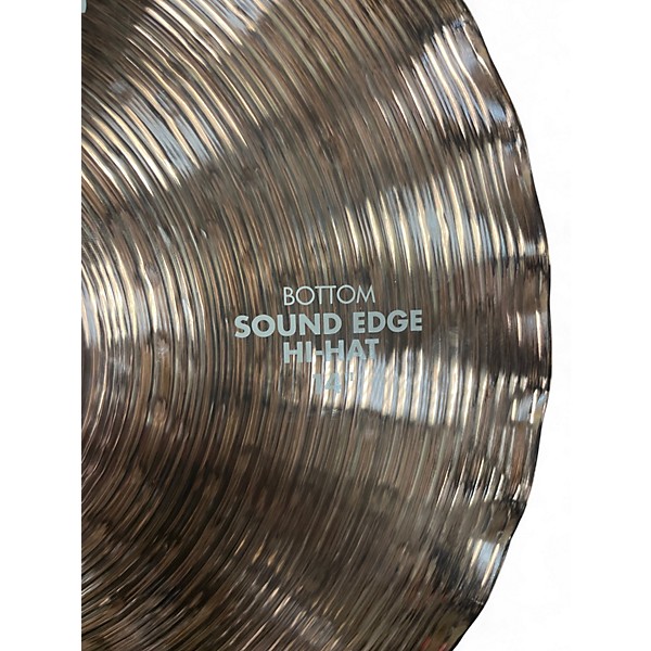 Used Paiste 14in 900 Series Sound Edge Pair Cymbal