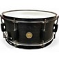 Used TAMA 14in Woodworks Poplar Snare Drum Black Oak Wrap Drum thumbnail