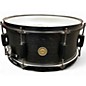 Used TAMA 14in Woodworks Poplar Snare Drum Black Oak Wrap Drum