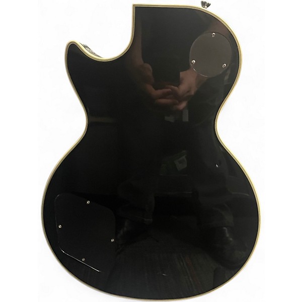 Used Epiphone Les Paul Custom Silverburst Solid Body Electric Guitar