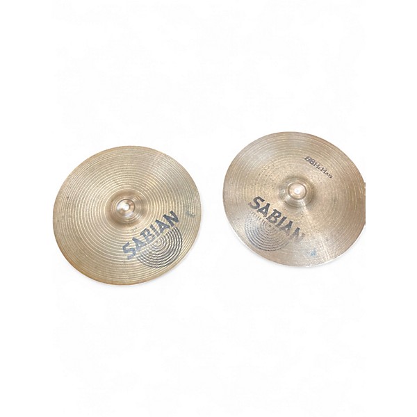 Used SABIAN 14in B8 Hi Hat Pair Cymbal