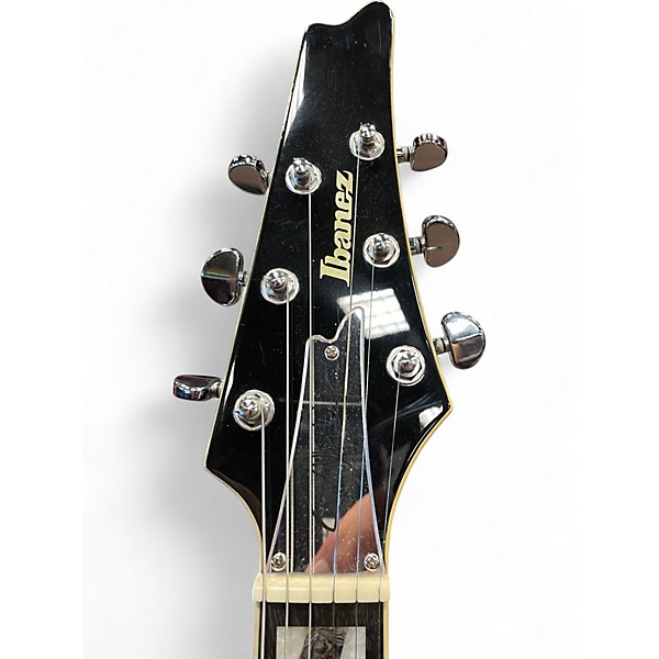 Used 2020s Ibanez ICEMAN PS120 PAUL STANLEY Black Solid Body Electric Guitar