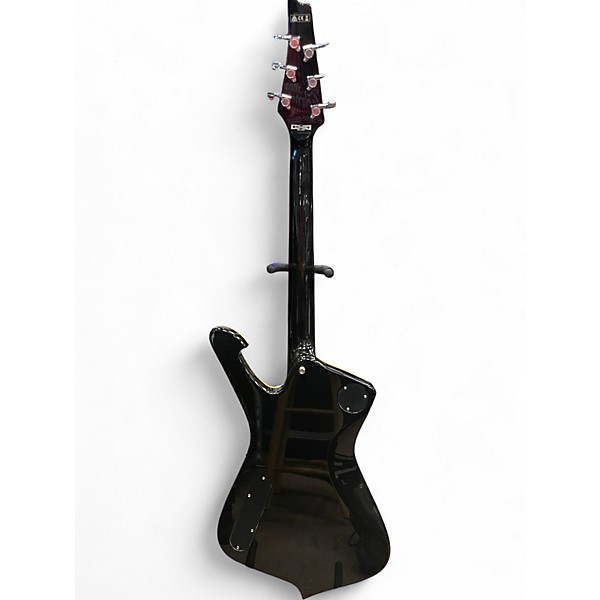 Used 2020s Ibanez ICEMAN PS120 PAUL STANLEY Black Solid Body Electric Guitar