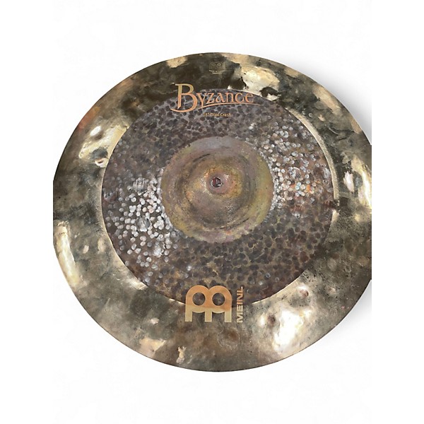 Used MEINL 10in BYZANCE DUAL SPLASH Cymbal