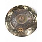 Used MEINL 10in BYZANCE DUAL SPLASH Cymbal