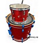 Used Pearl 4 Piece Vision RED AND BLUE Drum Kit
