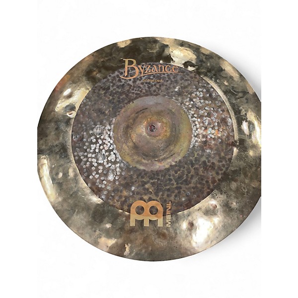 Used MEINL 18in BYZANCE DUAL CRASH Cymbal