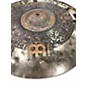 Used MEINL 18in BYZANCE DUAL CRASH Cymbal